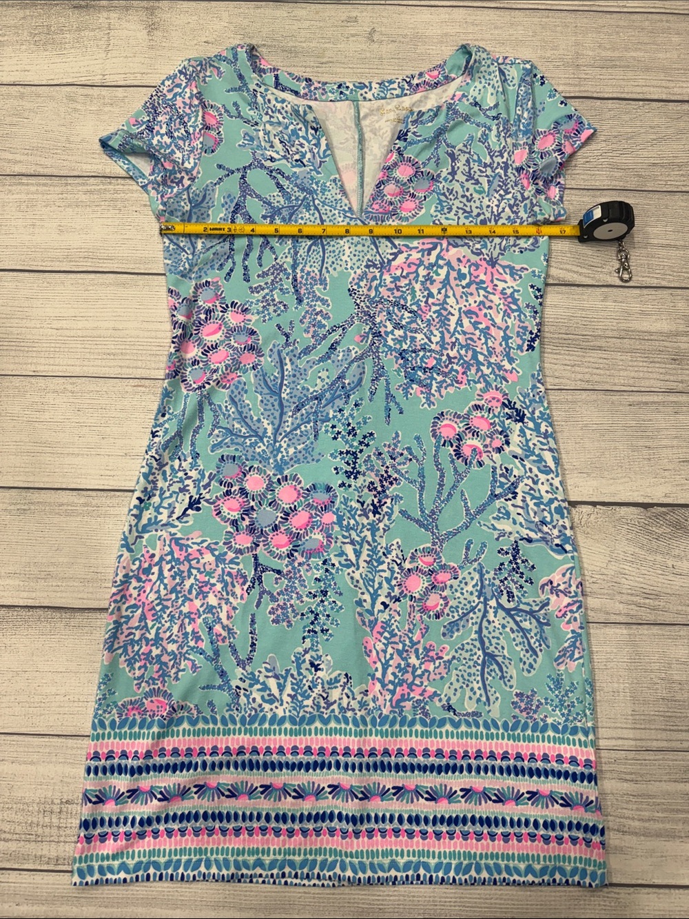Lilly Pulitzer Floral Shift Dress Size Small